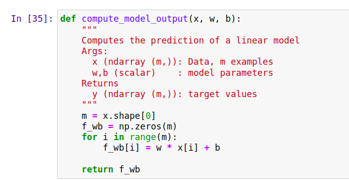 Model for Forecasting